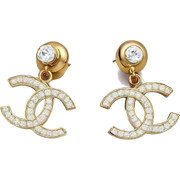 Chanel earrings diamond  sticker