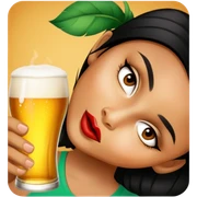 Cerveza Drinker sticker