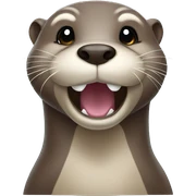 Otter  sticker