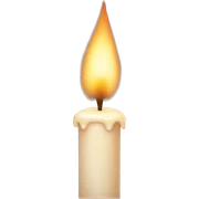 Candle sticker