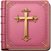 pink bible sticker