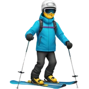 Ski sticker