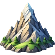 Mountain sticker