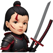 Shadow Samurai sticker