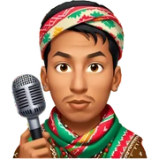 Colorful Singer sticker