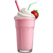 Strawberry milkshake  sticker