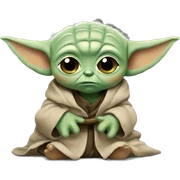 annoyed baby yoda sticker
