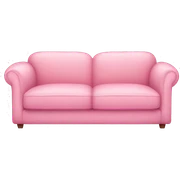 Light Pink couch sticker