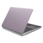 mauve laptop sticker