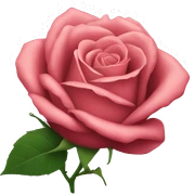 Rose sticker