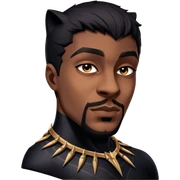 As The Black Panther sticker