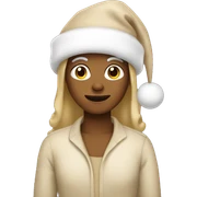 Beige Christmas  sticker