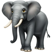 Cool elephant sticker