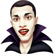 Vampire sticker