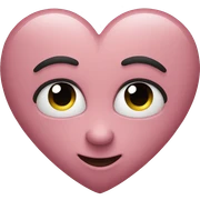 Heart sticker