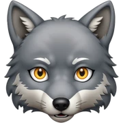 Wolf sticker