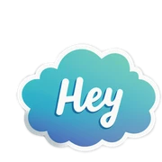 HEY sticker 
 sticker