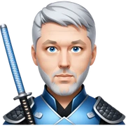 Modern Samurai sticker