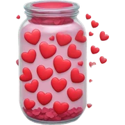 jar of hearts sticker