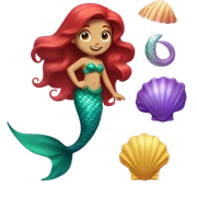Ariel sticker