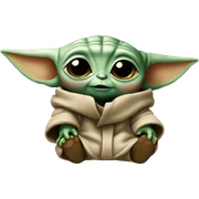 baby yoda sticker