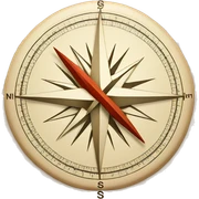 compass sticker