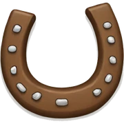 Horseshoe sticker