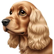Cocker spaniel  sticker