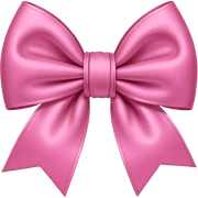 Cute bow sticker