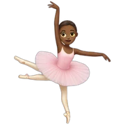 Ballet girl sticker