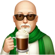 Irish Coffee sticker
