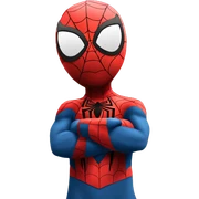 Spiderman con corazón  sticker