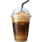 Iced coffee sticker