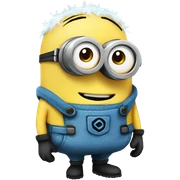 freezing minion sticker