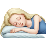 girl sleeping  sticker