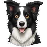 border collie sticker