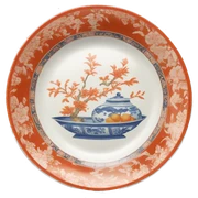 Chinoiserie vintage dish sticker
