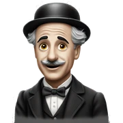 charlie chaplin sticker