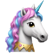 party unicorn  sticker