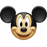 mickey mouse wink  sticker