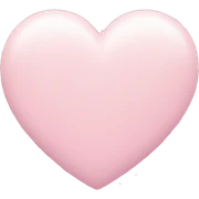 pastel pink heart sticker
