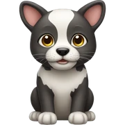 Cute animal sticker