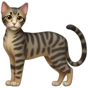Serengeti Cat Full Body sticker
