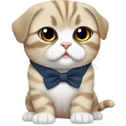 Scottish Fold DJ sticker