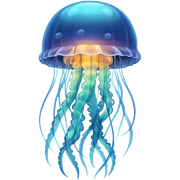 Jellyfish sticker