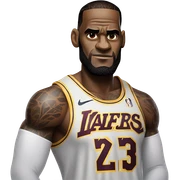 LeBron James sticker
