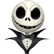 Jack skellington sticker
