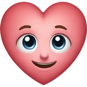 Heart sticker