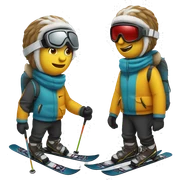 Ski Aggu sticker
