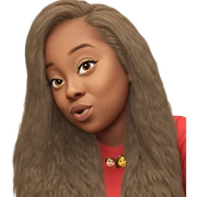 girl in red shirt sticker